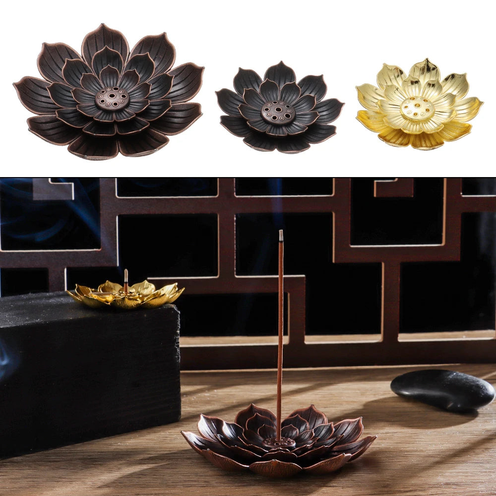 Lotus Incense Holder & Aromatherapy Burner