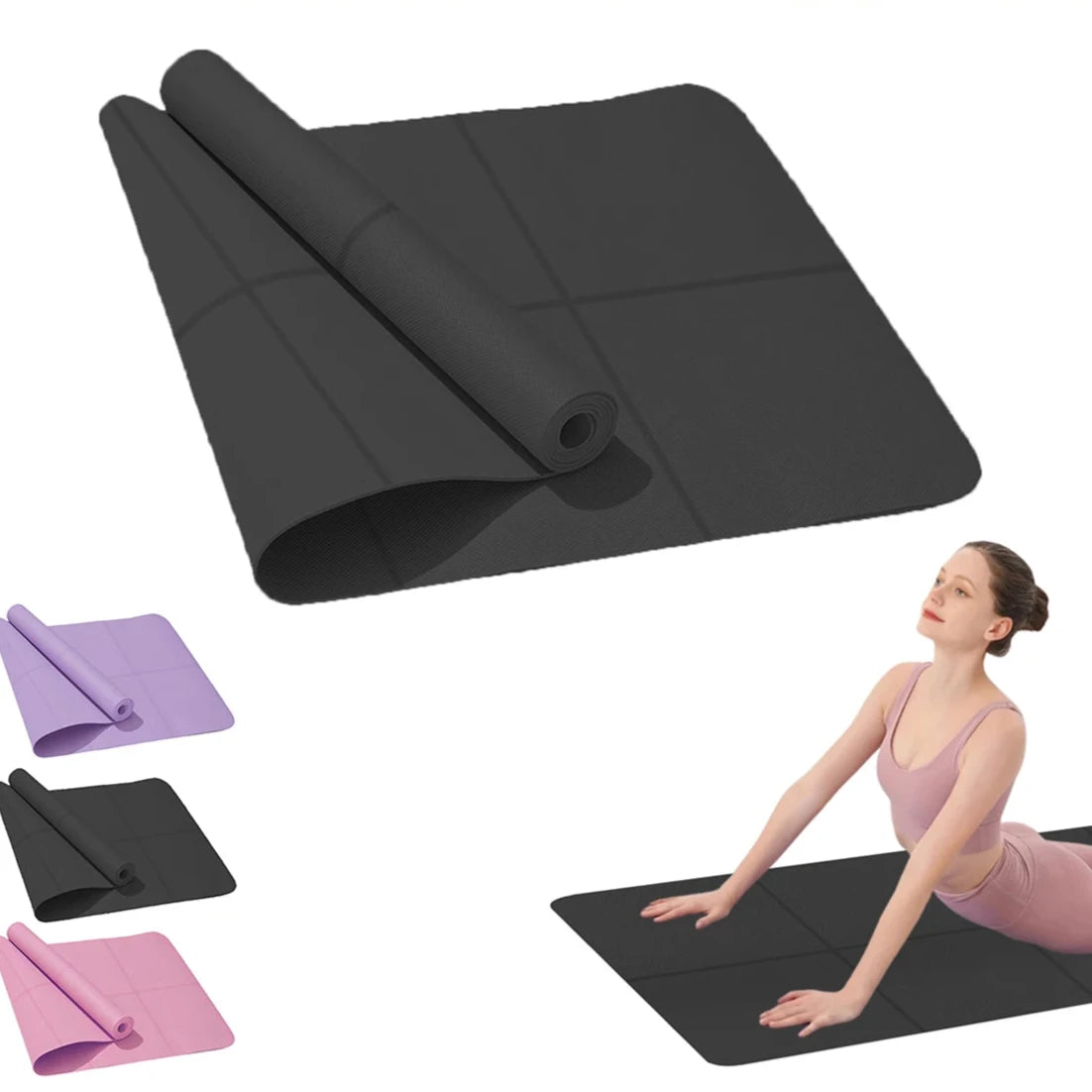 Foldable Anti-Skid Yoga Mat 4mm