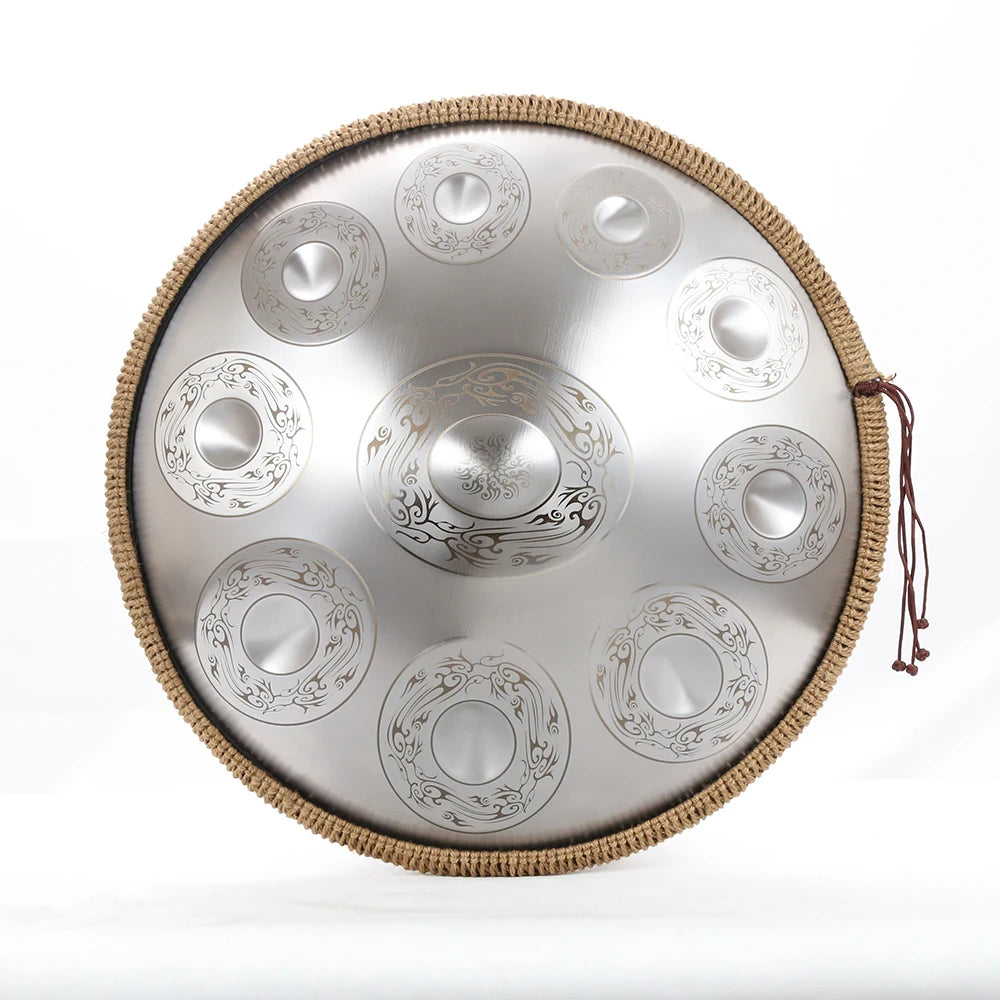 Handpan Drum D minor 22 inch tambor meditation instrument yoga music drum beginner steel tongue drum 440Hz 9/10/12 notes