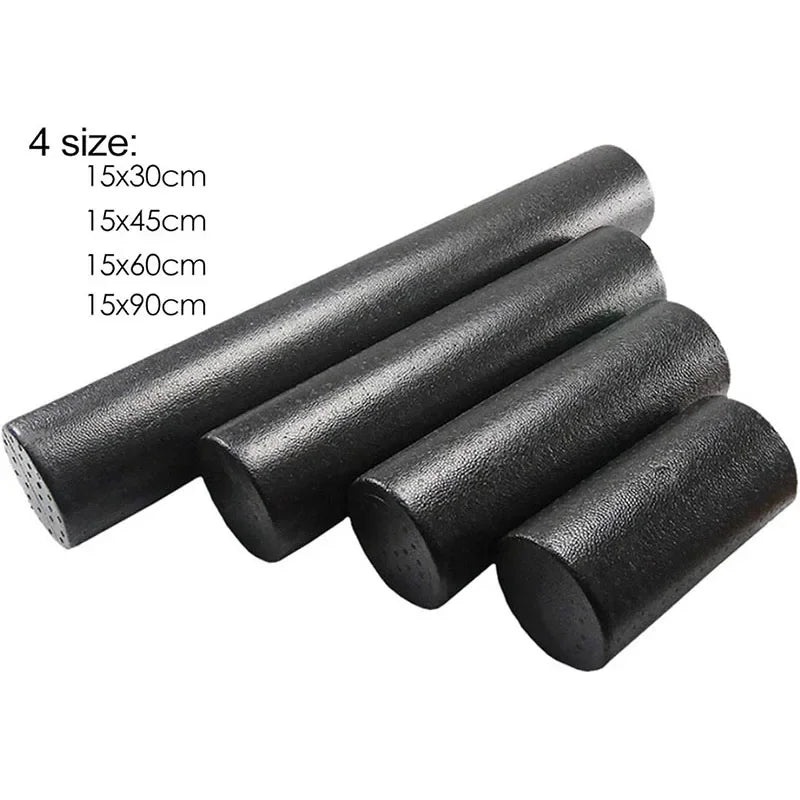 12/18/24IN Long High-Density Foam Roller for Back Pain Relief Yoga Portable Yoga for Body Building Training Deep Tissue Massage