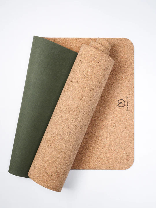 Eco Cork Yoga Mat – Sustainable, Anti-Bacterial, and Comfortable