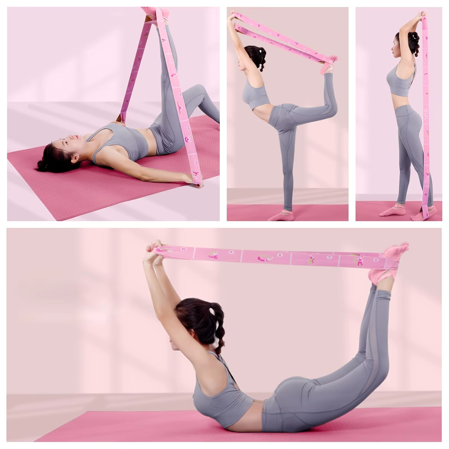 YOGASESSION Adjustable Stretching & Resistance Band