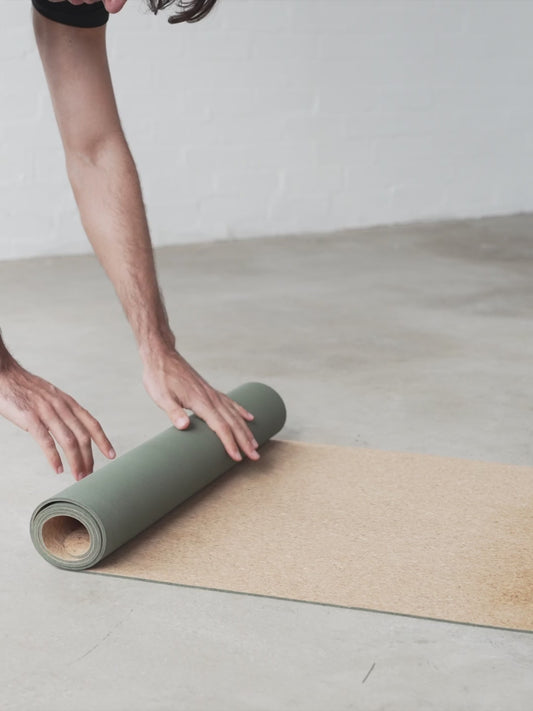 Eco Cork Yoga Mat – Sustainable, Anti-Bacterial, and Comfortable